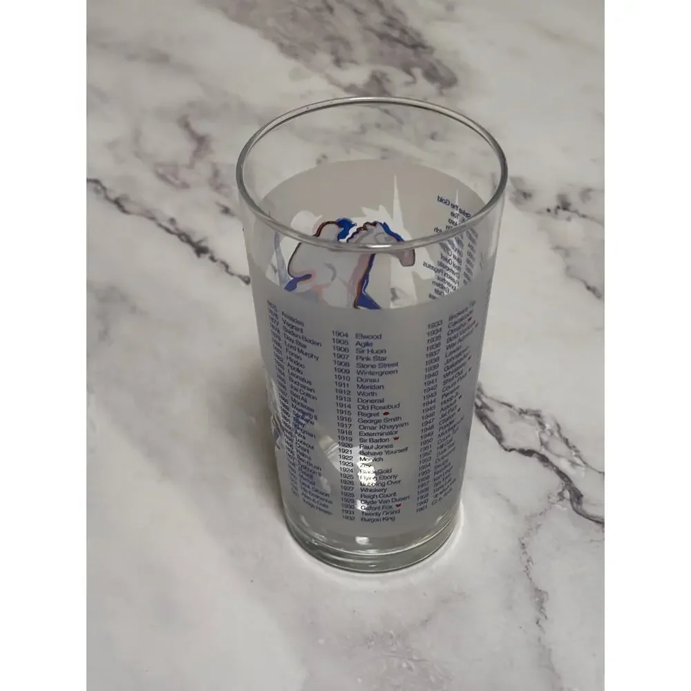 2008 Kentucky Derby Official 134 Churchill Downs Vintage Julep Glass Louisville